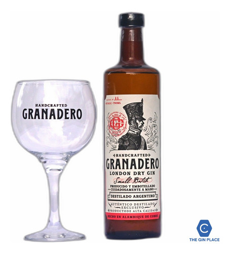 Gin Granadero London Dry 500cc Copa Gin Tonic The Gin Place