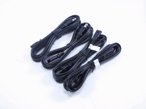 4 Pack Of 6-ft Universal Figure-8 Power Cords Zzf