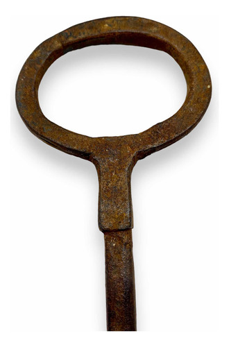 Súper!!! Llave Antigua De Hierro 20 Centímetros (Usado)
