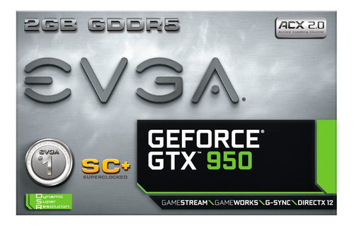 Tarjeta De Vídeo Nvidia Gtx950  De 2 Gb 