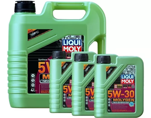 Aceite Motor Liqui Moly 5w30 Molygen New Generation 4 Lts