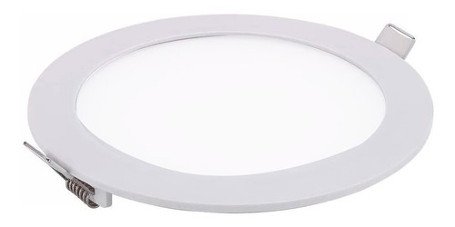 Panel Led 12w Plafon Spot Redondo Embutir Frio 220v