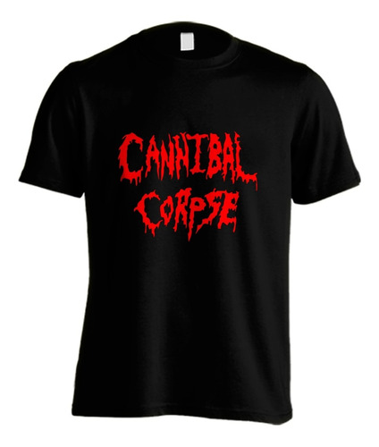 Remera Cannibal Corpse #02 Rock Artesanal Planta Nuclear