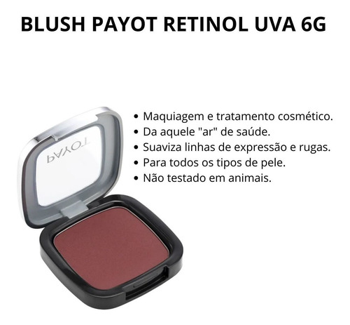 Blush Payot Retinol Uva 6g Ref.48504