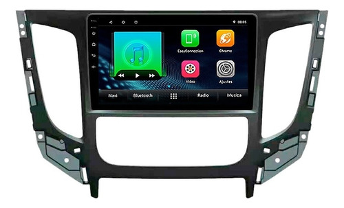 Radio 9 PuLG Android Auto Carplay Mitsubishi L200 2015-2019