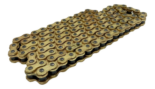 Cadena Para Motocicleta 520h-126 Dorada Leiruki