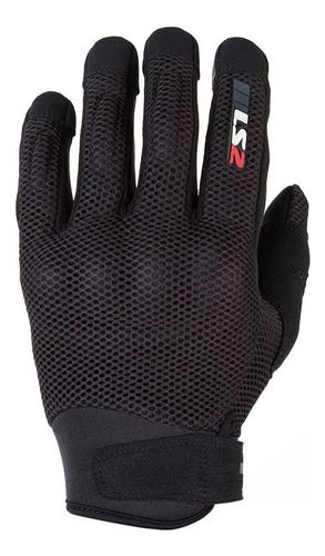 Guantes Moto Cortos Ls2 Ray H Negro Talle Xxl