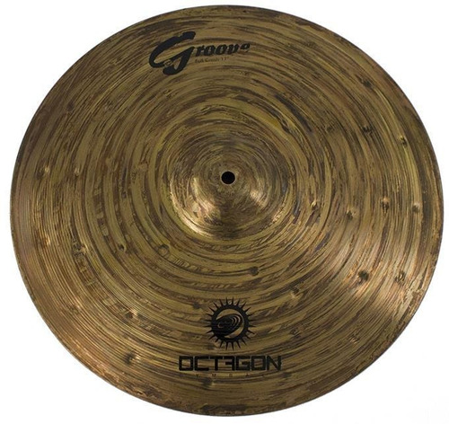 Set Kit Pratos Octagon Groove Crash 16 E Ride 20 Com Nota