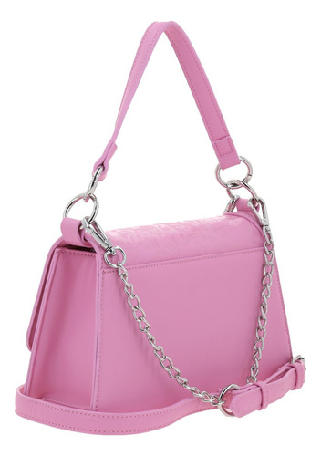 Bolso Baguette Barbie Gorett Patricya Negro Rosa Para Dama
