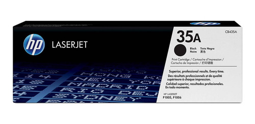 Cartucho Toner Hp 35a Negro Laserjet P1005 P1006 Original