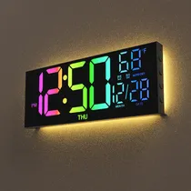 Comprar Meisd Reloj De Pared Digital, 13 Relojes Despertadores De De