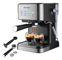 Comprar Cafetera Espresso, Máquina De Café Espresso Y Cappuccino 20 Bares, Cafetera Con Espumador De Leche De Acero Inoxidable, Para Preparar Café Espresso, Latte, Capuchino