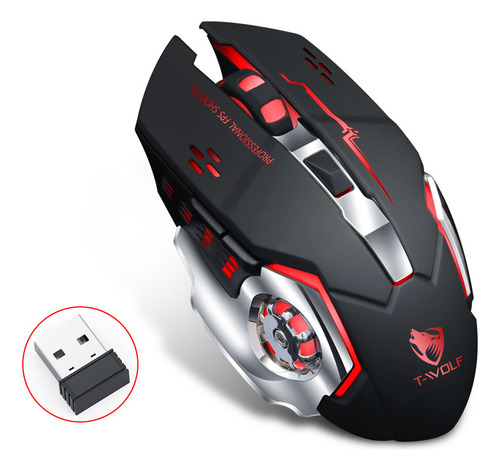 Indicador Óptico Business Wolf Mouse Mecánico Luminous