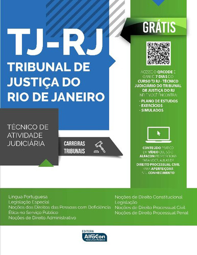 Libro Tecnico De Atividade Judiciaria - Tj Rj - 03ed/21 De E
