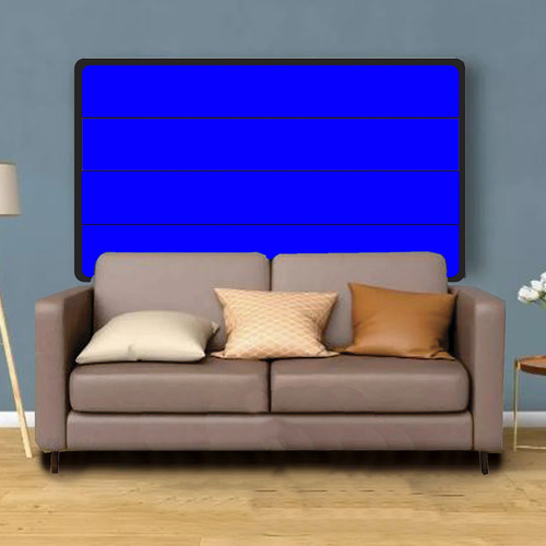 Cortina Termo Acústica Blackout Confort 1,00x1,20 Azul Royal