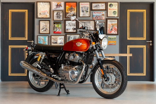 Imagen 8 de 25 de Royal Enfield Interceptor 650 Naranja Unidades Disponibles