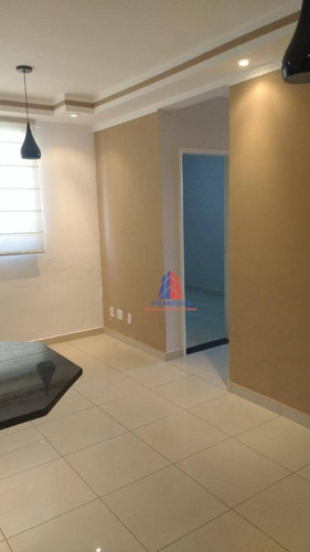 Apartamento Com 3 Dormitórios À Venda, 50 M² Por R$ 240.000 - Spazio Aramis - Jardim Progresso - Americana/sp - Ap1129