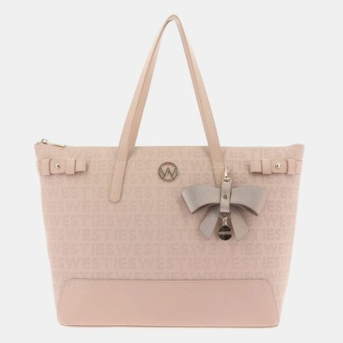 Bolsa Westies Tote Original Nude Con Placa Frontal Grabada 