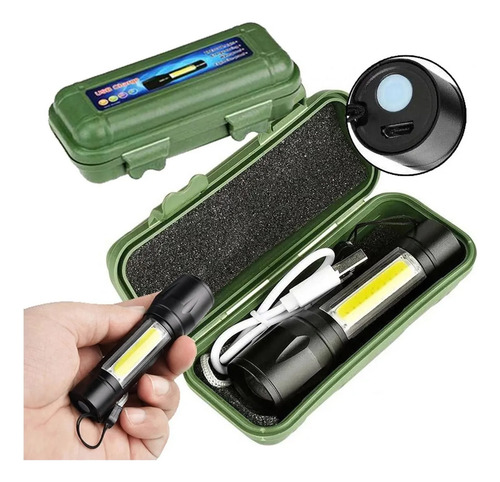 Mini Lanterna Tatica 720.000 Lumens Forte Potente Led Q5. (Usado)