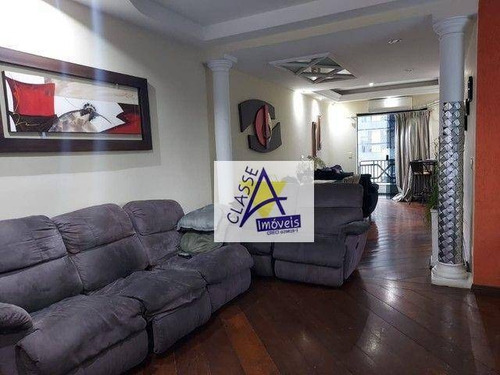 Imagem 3 de 12 de Apartamento Com 3 Dormitórios À Venda, 122 M² Por R$ 580.000,00 - Jardim - Santo André/sp - Ap1017