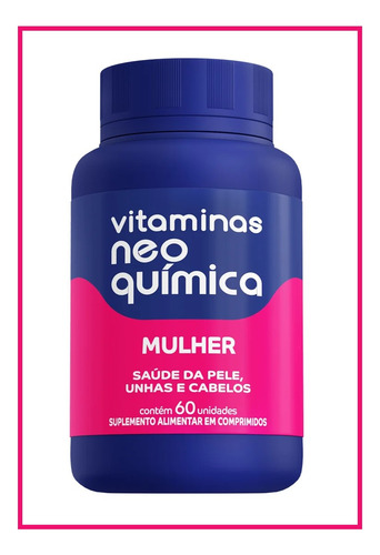 Kit 4x Multivitaminico Mulher 60 Comprimidos - Neo Química