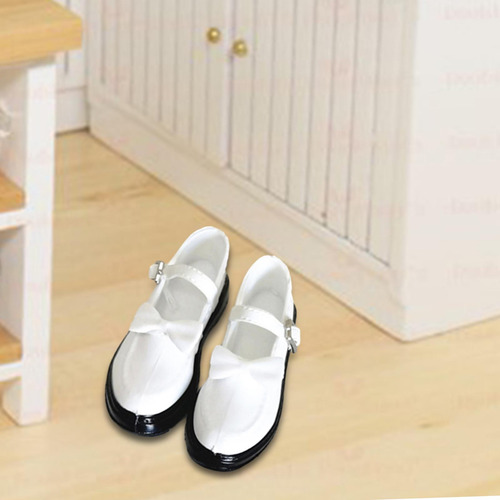 Zapatos De 4cm De Largo Con Lazo Para Muñeca Femenina De