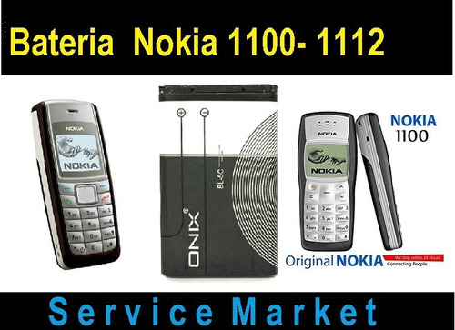 Bateria Nokia 1100 -nuevas Service Market 