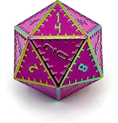 Cryptic Creative Ravenous Raspberry 35mm D20 Dados De Franke