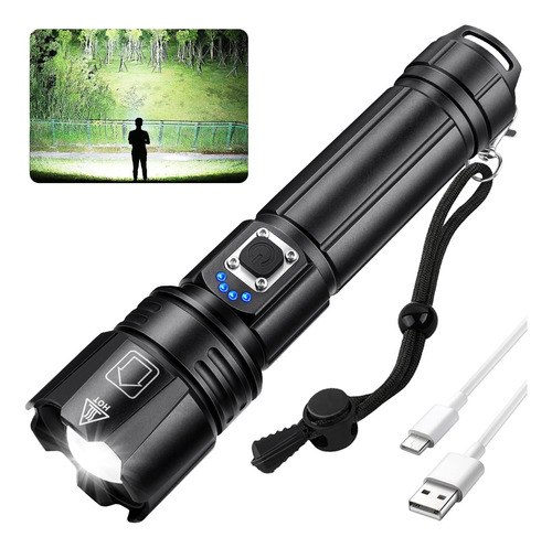 Rechargeable Flashlights High Lumens,900,000 Lumen Brightest