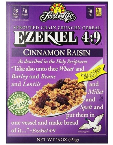 Cerealfood For Life Ezequiel 4: 9 Cereal De Grano G