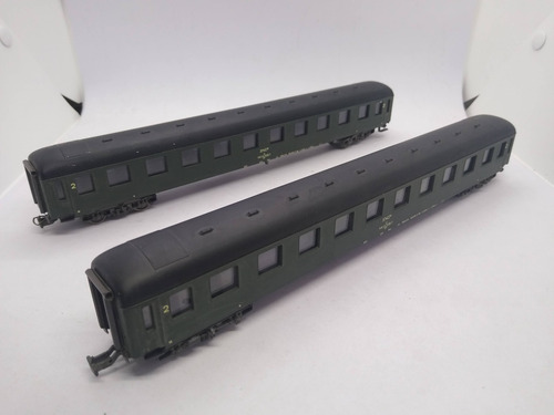 Imagen 5 de 10 de Nico Loco Electrica Bb-8178 Y 2 Coches Rivarossi H0 (sth 12)