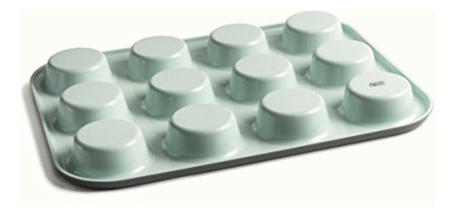 Jamie Oliver Molde 12 Muffin Antiadherente Acero Gris/menta
