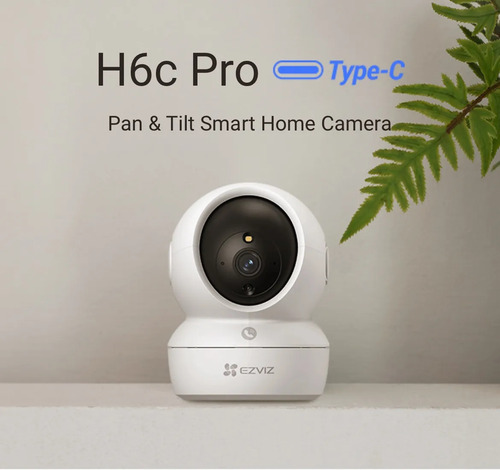 Ezviz H6c Pro 2k Cámara De Seguridad Wifi 3mp Pt 360° Alexa