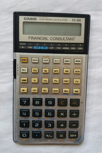 Calculadora Financiera Casio Fc-100 Original Oferta