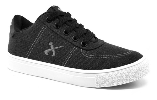 Imagen 2 de 7 de Zapatillas Jaguar Urbana Unisex 711 Cordones Lona 35 Al 40