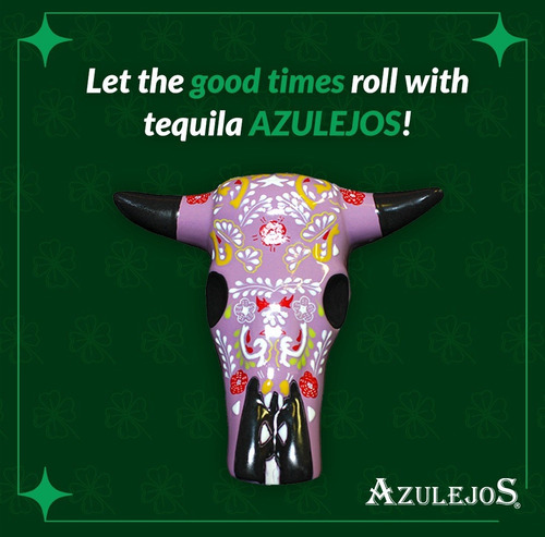 Tequila Azulejos Trophy Head Barebone Bostonmartin