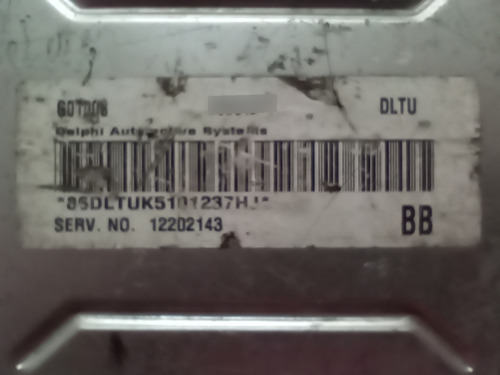 Computadora Chevrolet Sarurn Opel Vectra Astra 2.2 16v (Usado)