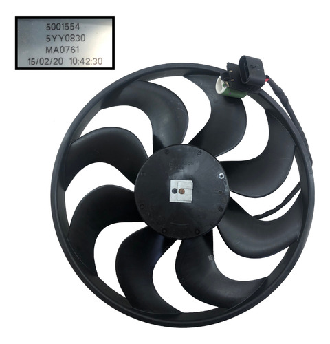 Ventoinha Com Motor Gm Onix/prisma/tracker - 5001554