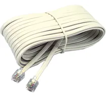 Comprar Cable Telefonico Plug A Plug Para Extensiones De 15 Metros