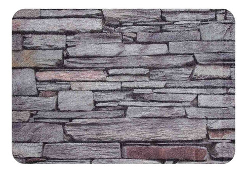Tapete De Entrada Exterior Loop Design 40x60 Cm Col Varios