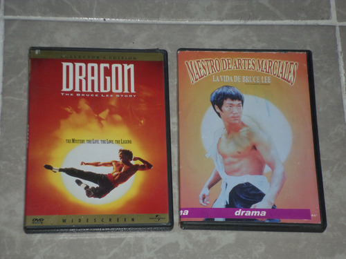 Dragon Bruce Lee Story/maestro De Las Artes Marciales-2 Dvds (Usado)