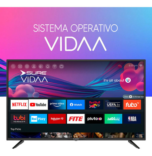 Smart Tv James Led 43 Pulgadas Full Hd Wifi Netflix Youtube