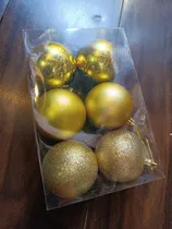 Comprar Pack De 6 Esferas Chirimbolos 7 Cm Navideños Adornos Navidad