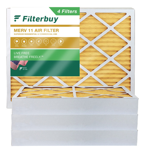 Filtro Aire Merv Defensa Alergeno Plisado Hvac Para Horno