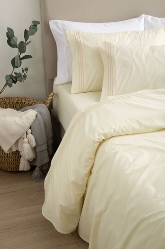 Juego De Sabanas King Size 600 H Oxford Bordada Oferta