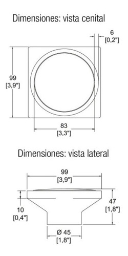 Coladera Rebosadero De Contorno 342-cl Helvex