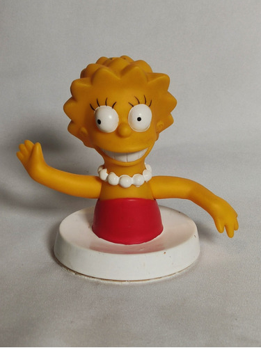 Figura De Lisa  De Tapa Para Vaso 98 Fox The Simpsons 