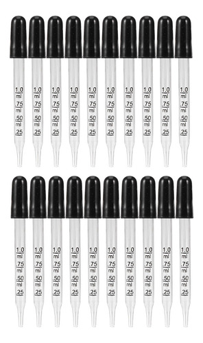 Pipeta Cuentagotas De Vidrio Graduada Laboratory Droppers, 2