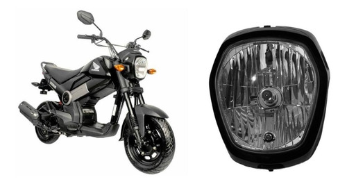 Faro Completo Honda Navi 110 Negro