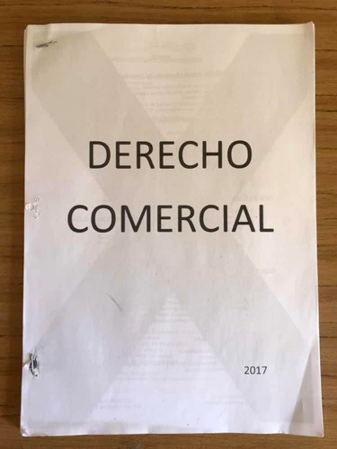 Libro Resumen Derecho Comercial Franja Roja Edición 2017